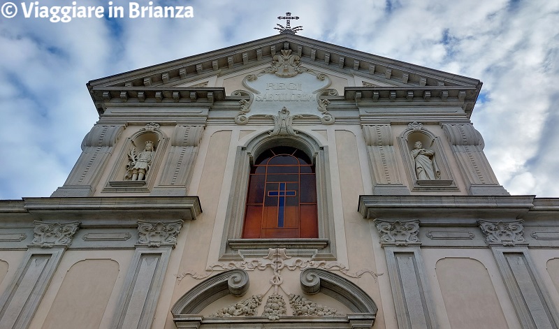 Le statue di San Vito e San Luigi Gonzaga