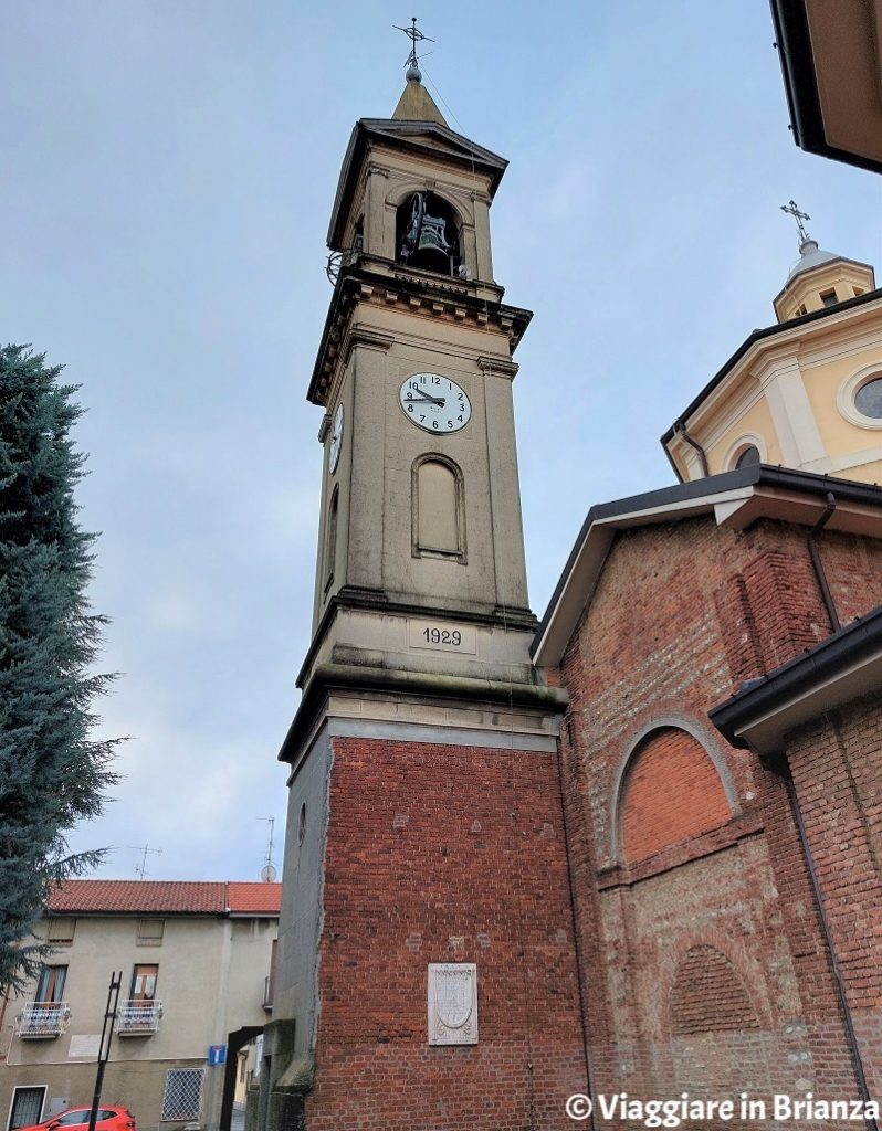 Il campanile della Chiesa di San Carlo di Seregno