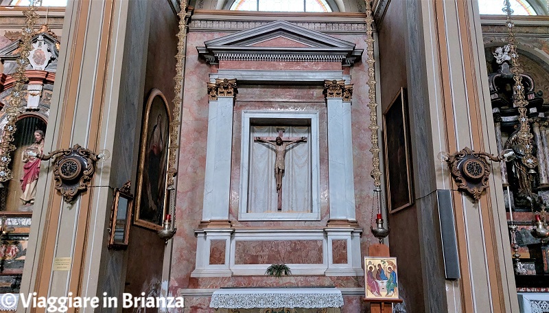 La Cappella del Crocifisso della Basilica di Desio