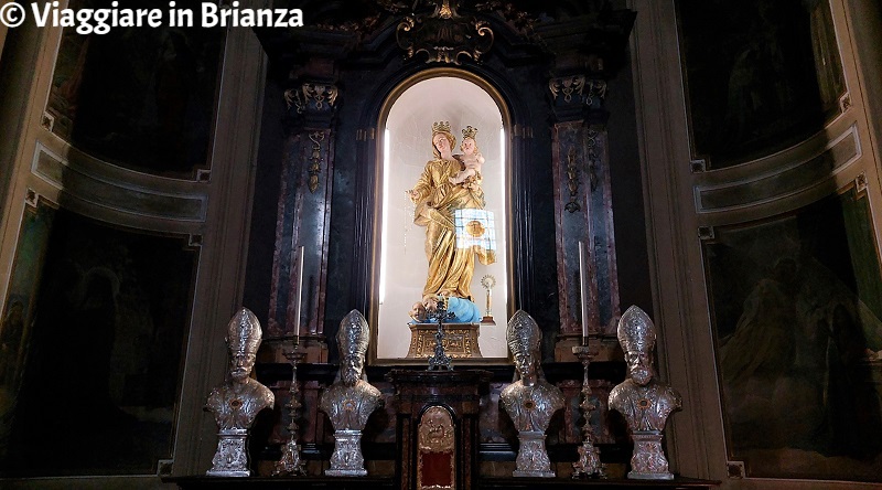 La Cappella della Madonna del Rosario nella basilica di Desio