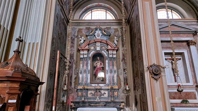 La Cappella del Sacro Cuore nella chiesa di Desio