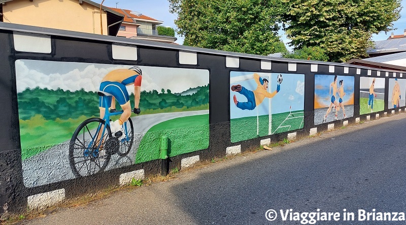 Lombardia, i murales di Wiz Art a Desio