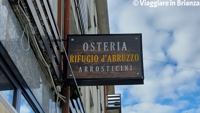 Osteria Rifugio d'Abruzzo a Cermenate