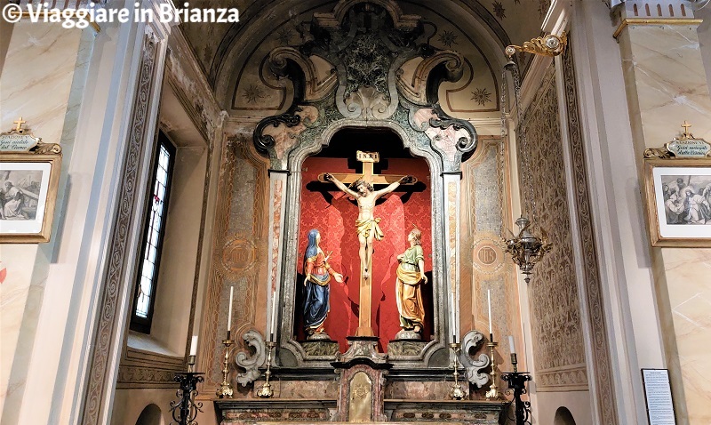 La Cappella del Crocifisso nella chiesa di Mariano Comense