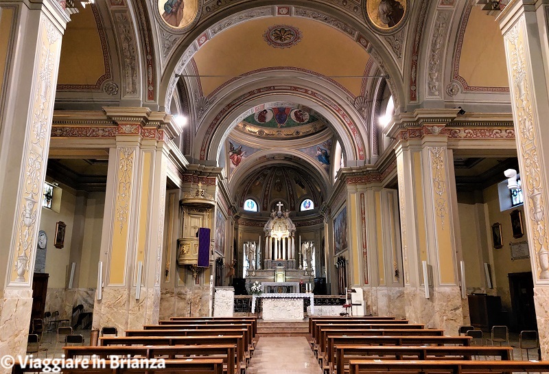 L'interno della Chiesa dei Santi Gervaso e Protaso