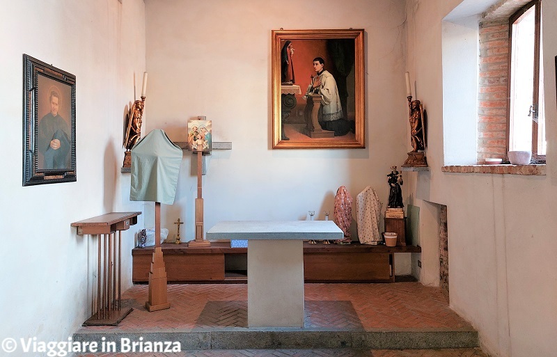 L'altare dell'Oratorio di San Benedetto di Seveso