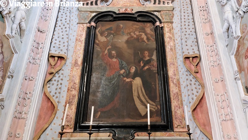 L'apparizione di Cristo a Santa Teresa nel Santuario della Madonna dei Miracoli di Cantù