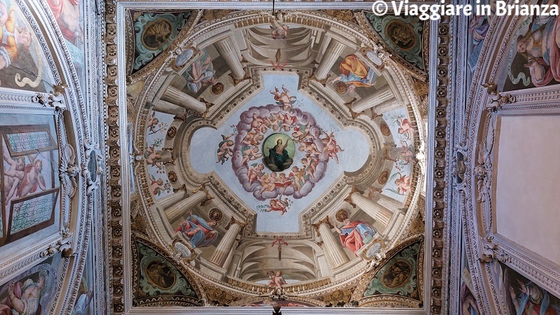 La cupola del santuario di Cantù