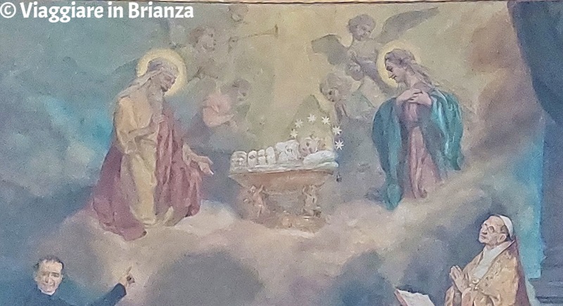 Dettaglio della Natività di Maria