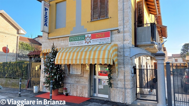 Dove mangiare a Cabiate, la pizzeria Sole