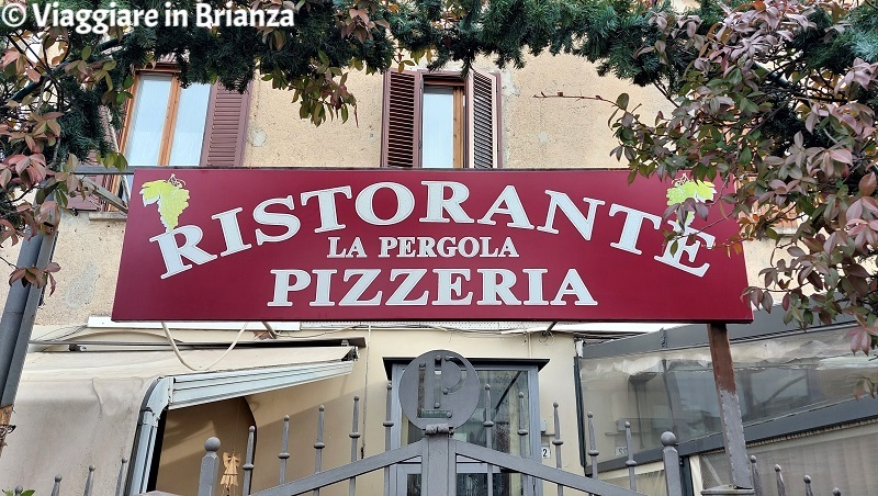 Dove mangiare a Cabiate, il ristorante La Pergola