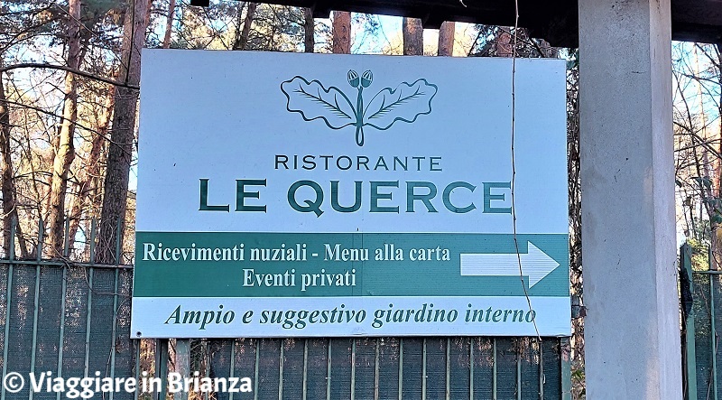 Dove mangiare a Cantù, il Ristorante Le Querce