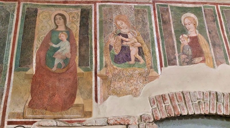 La Madonna della Frasca nel santuario di Binzago
