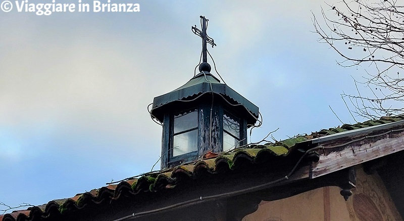 Meda, la Chiesa dei Santi Nazaro e Celso: il campanile a vetri