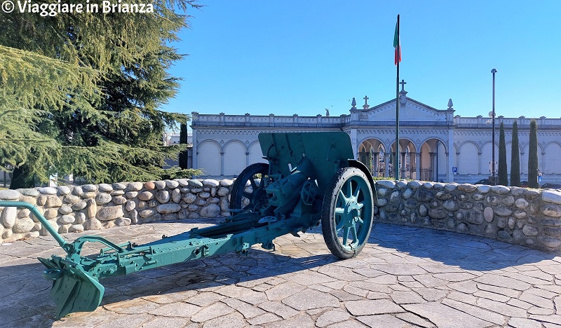 Il Monumento degli Artiglieri Caduti per la Patria di Cantù