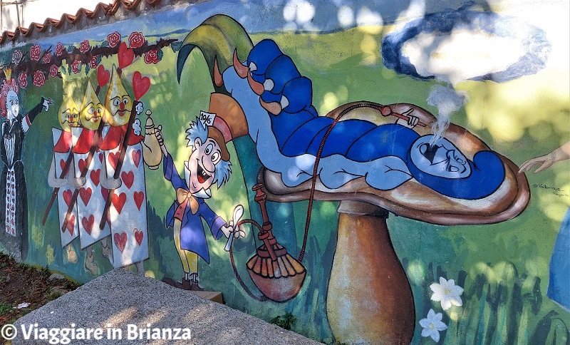 I murales nel Parco di Villa Argenti a Cantù