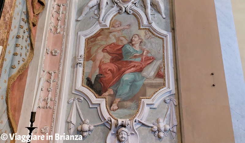 Santuario della Madonna dei Miracoli di Cantù, il medaglione con San Giovanni