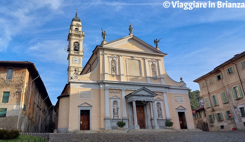 Santuario di Meda, la facciata