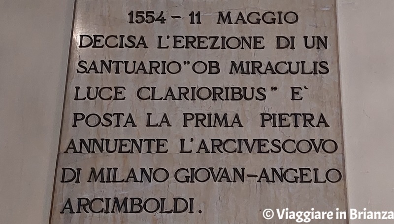 Storia del Santuario della Madonna dei Miracoli di Cantù