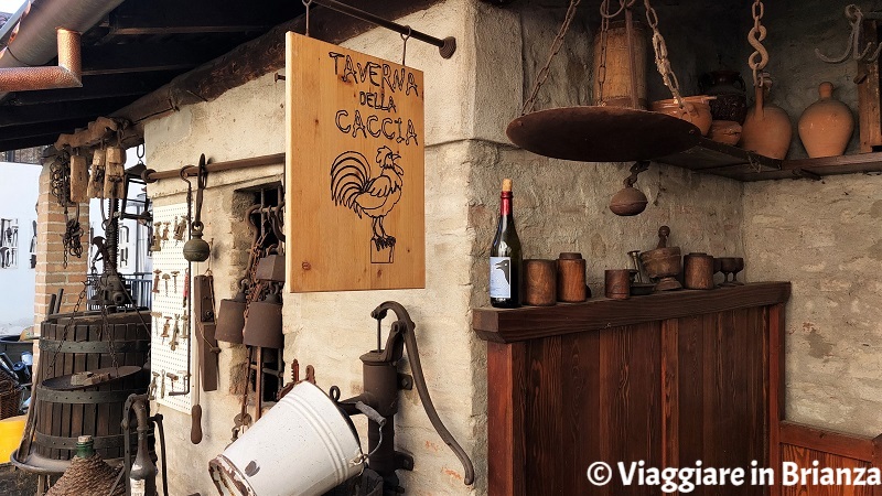 Biassono, museo civico: la Taverna della Caccia