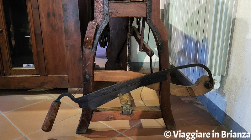 Museo di Biassono Carlo Verri, il tagliafoglie