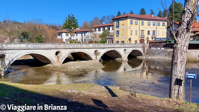 Il ponte sul Lambro ad Agliate