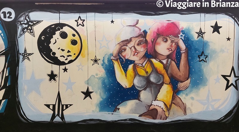 I murales della Freccia Azzurra di Gianni Rodari