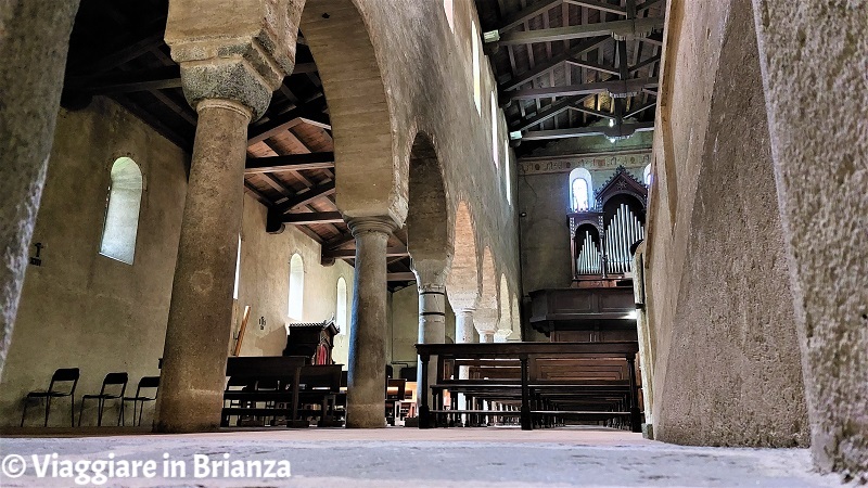 Basilica di Agliate, l'interno