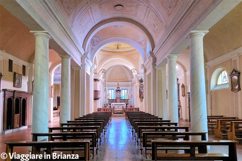 Cabiate, il santuario: l'interno