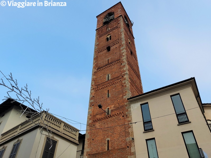 Centro storico di Seregno, la Torre del Barbarossa