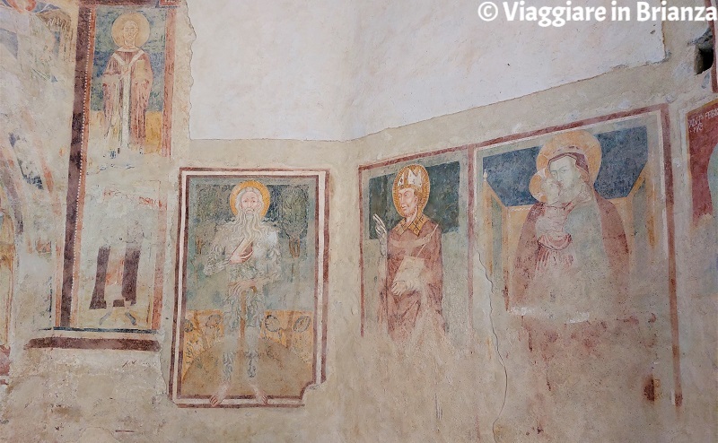 Sant'Onofrio, San Biagio e la Madonna con Bambino in trono