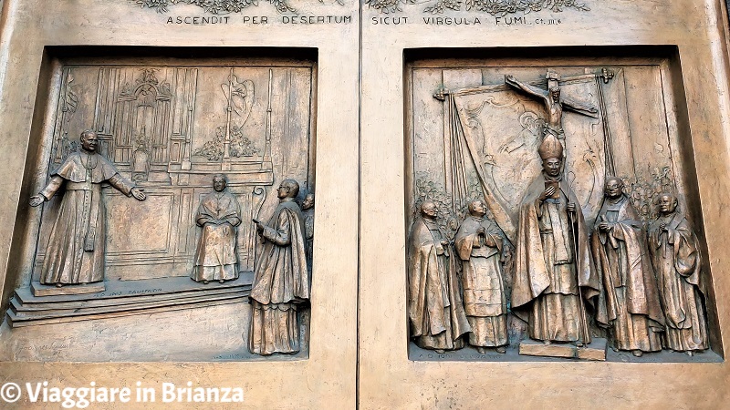 Giovanni Paolo II nella Basilica di Seregno