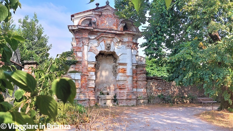 La Fontana del Mascherone del Giardino Arese Borromeo di Cesano