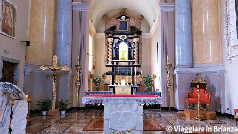 L'altare del Santuario di Santa Maria della Noce