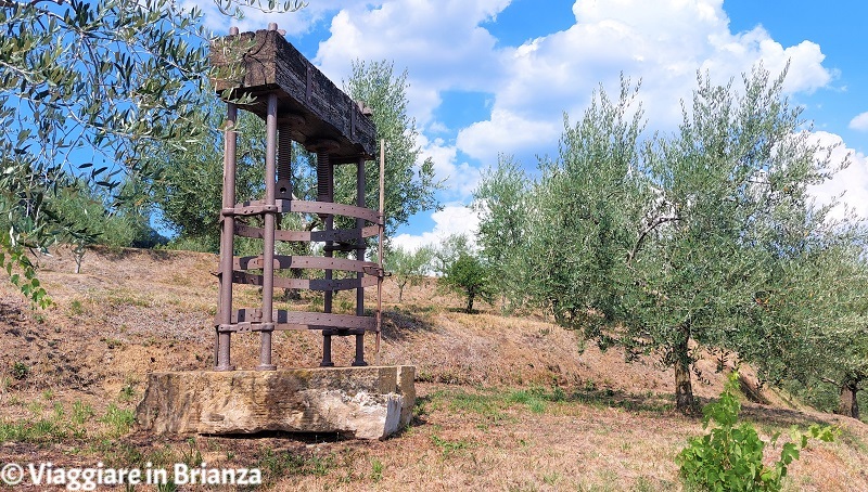 Antico torchio a Missaglia