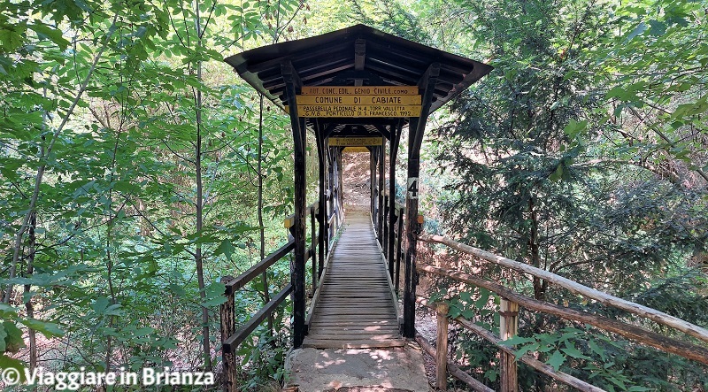 Cabiate: Ponte di San Francesco nella Brughiera Briantea