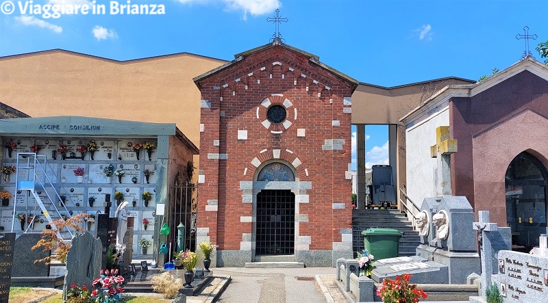 Cimiteri in Brianza: la tomba di Ernesto Teodoro Moneta