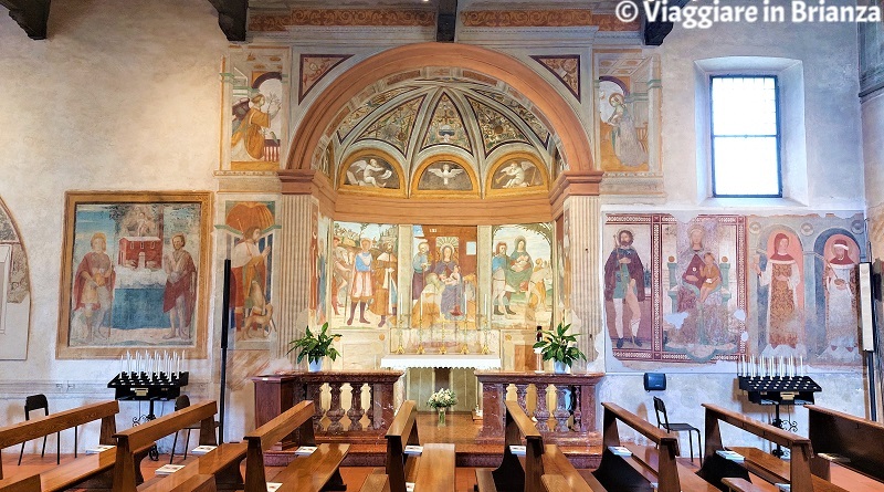 Cogliate, Chiesa di San Damiano: la cappella di Maria