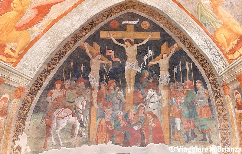 Cogliate, Chiesa di San Damiano: la Crocifissione