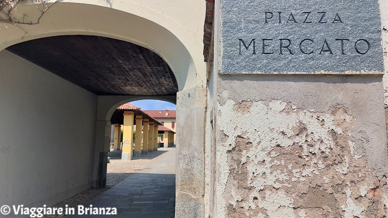 Piazza Mercato a Inverigo