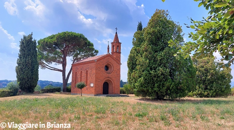 Posti da vedere in Brianza: la chiesetta rossa di Pomelasca