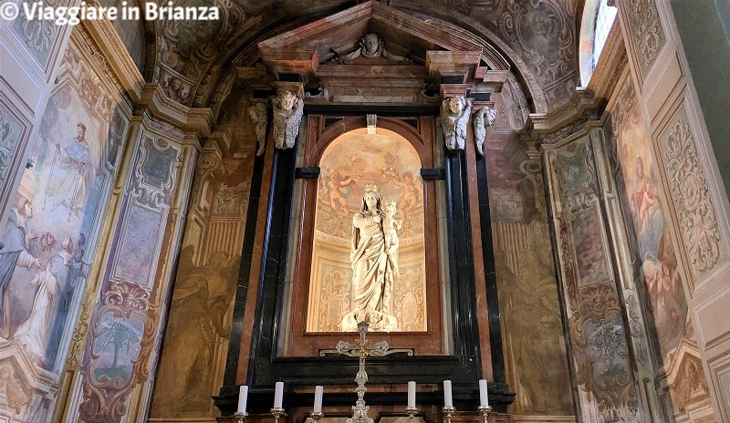 Santuario di San Pietro a Seveso, la Cappella della Madonna del Rosario