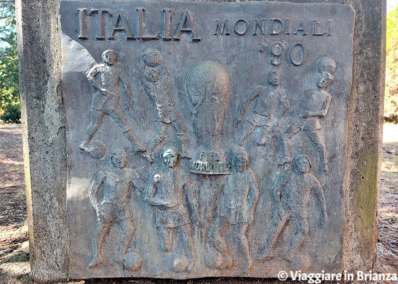 La scultura per i Mondiali di Italia 90 di Seregno