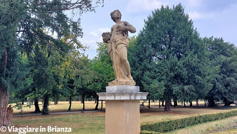 La statua dell'Autunno