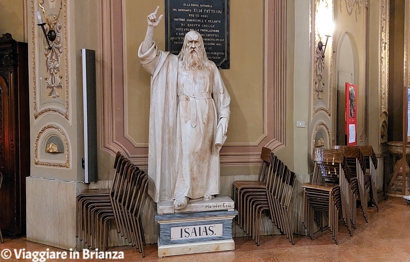 La statua del profeta Isaia