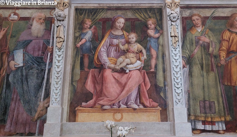 La Madonna in cathedra a Barlassina