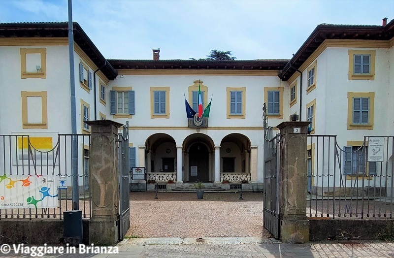 Piazza Cavour a Barlassina