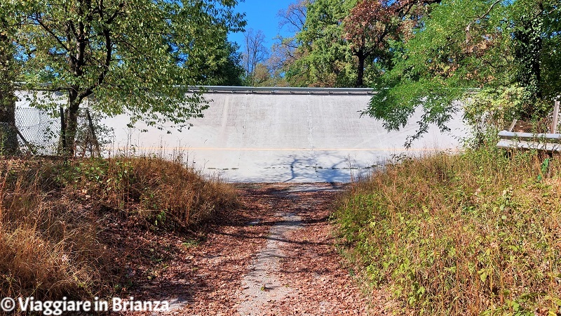 La sopraelevata dell'autodromo di Monza