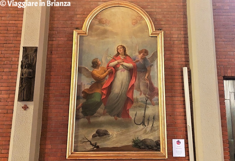 Santa Filomena nella Chiesa di Sant'Ambrogio di Seregno