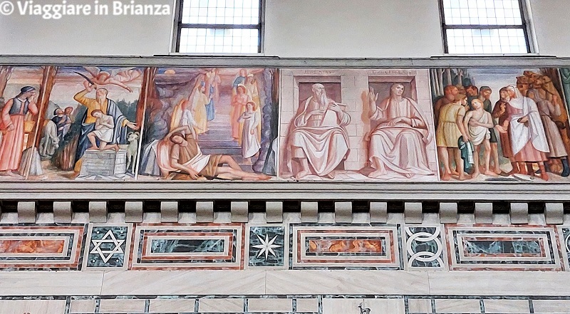 Gli affreschi di Pietro Cortelezzi